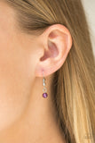 Paparazzi "Romeo Romance" Purple Necklace & Earring Set Paparazzi Jewelry