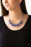 Paparazzi "Summer Showdown" Purple Necklace & Earring Set Paparazzi Jewelry