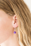 Paparazzi "Bubbly Bright" Purple Necklace & Earring Set Paparazzi Jewelry