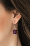 Paparazzi VINTAGE VAULT "Gorgeously Globetrotter" Purple Necklace & Earring Set Paparazzi Jewelry