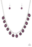 Paparazzi "Make Some ROAM!" Purple Necklace & Earring Set Paparazzi Jewelry