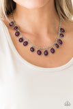 Paparazzi "Make Some ROAM!" Purple Necklace & Earring Set Paparazzi Jewelry