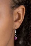 Paparazzi "Haute Heartbreaker" Purple Necklace & Earring Set Paparazzi Jewelry