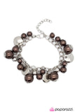 Paparazzi "A Nighttime Stroll" Brown Bracelet Paparazzi Jewelry