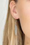 Paparazzi "Light Flight" Silver Necklace & Earring Set Paparazzi Jewelry