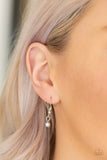 Paparazzi "Romeo Romance" Silver Necklace & Earring Set Paparazzi Jewelry