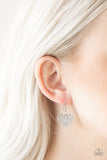 Paparazzi "Victorian Romance" Silver Necklace & Earring Set Paparazzi Jewelry
