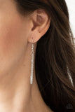 Paparazzi VINTAGE VAULT "Deco Decadence" White Necklace & Earring Set Paparazzi Jewelry