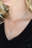 Paparazzi "One Small Step For GLAM" White Necklace & Earring Set Paparazzi Jewelry