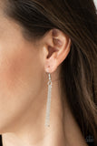 Paparazzi VINTAGE VAULT "Pandoras Box" White Necklace & Earring Set Paparazzi Jewelry
