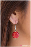 Paparazzi "Just Around the Corner - Red" necklace Paparazzi Jewelry