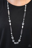 Paparazzi VINTAGE VAULT "Quite Quintessence" White Necklace & Earring Set Paparazzi Jewelry