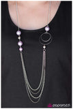 Paparazzi "Gently Glimmering - Purple" necklace Paparazzi Jewelry