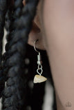 Paparazzi VINTAGE VAULT "Back To Nature" Yellow Necklace & Earring Set Paparazzi Jewelry