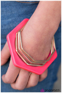 Paparazzi "Pick A Side - Pink" bracelet Paparazzi Jewelry