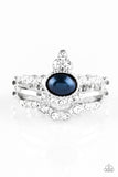 Paparazzi VINTAGE VAULT "Timeless Tiaras" Blue Ring Paparazzi Jewelry