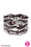 Paparazzi "On Impact - Purple " ring Paparazzi Jewelry