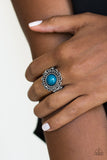 Paparazzi "Garden Stroll" Blue Ring Paparazzi Jewelry