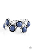 Paparazzi "Foxy Fabulous" Blue Ring Paparazzi Jewelry