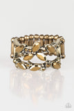 Paparazzi VINTAGE VAULT "Cosmo Collection" Brass Ring Paparazzi Jewelry