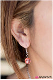 Paparazzi "Crystal Clear - Coral" necklace Paparazzi Jewelry
