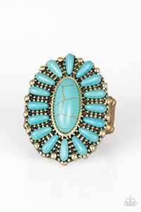 Paparazzi "Cactus Cabana" Brass Ring Paparazzi Jewelry