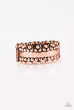 Paparazzi VINTAGE VAULT "Heavy Metal Muse" Copper Ring Paparazzi Jewelry