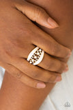 Paparazzi "Royal Treasury" Gold Ring Paparazzi Jewelry