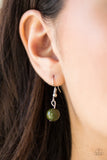 Paparazzi "Island Excursion" Green 155XX Necklace & Earring Set Paparazzi Jewelry
