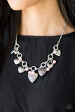 Paparazzi "Totally Twitterpated" Pink Necklace & Earring Set Paparazzi Jewelry