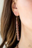 Paparazzi VINTAGE VAULT "Texas Temptress" Copper Necklace & Earring Set Paparazzi Jewelry