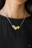 Paparazzi "Hibiscus Haciendas" Yellow Necklace & Earring Set Paparazzi Jewelry