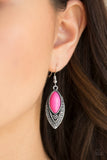 Paparazzi "Desert Garden" Pink Earrings Paparazzi Jewelry