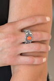 Paparazzi "Butterfly Belle" Orange Ring Paparazzi Jewelry