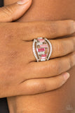 Paparazzi "Treasure Chest Charm" Pink Ring Paparazzi Jewelry