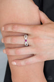 Paparazzi "Extra Side Of Elegance" Pink Ring Paparazzi Jewelry