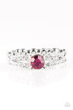 Paparazzi VINTAGE VAULT "Dream Sparkle" Pink Ring Paparazzi Jewelry