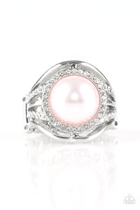 Paparazzi VINTAGE VAULT "Pampered in Pearls" Pink Ring Paparazzi Jewelry