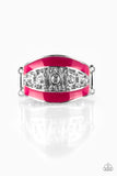Paparazzi VINTAGE VAULT "Trending Treasure" Pink Ring Paparazzi Jewelry