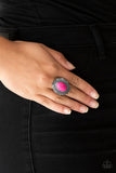 Paparazzi VINTAGE VAULT "Tumblin Tumbleweeds" Pink Ring Paparazzi Jewelry