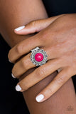Paparazzi "Garden Stroll" Pink Ring Paparazzi Jewelry