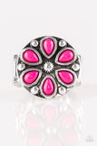 Paparazzi VINTAGE VAULT "Color Me Calla Lily" Pink Ring Paparazzi Jewelry