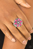 Paparazzi VINTAGE VAULT "Color Me Calla Lily" Pink Ring Paparazzi Jewelry