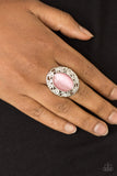 Paparazzi VINTAGE VAULT "Moonlit Marigold" Pink Ring Paparazzi Jewelry