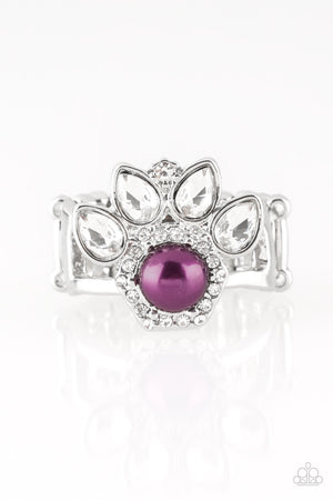 Purple on sale crown ring