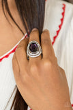 Paparazzi "Making History" Purple Ring Paparazzi Jewelry