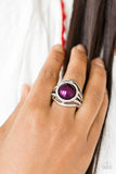 Paparazzi "Pampered in Pearls" Purple Ring Paparazzi Jewelry
