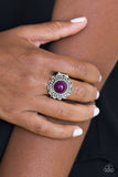 Paparazzi "Garden Stroll" Purple Ring Paparazzi Jewelry