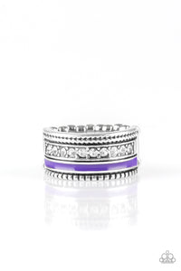 Paparazzi "Rich Rogue" Purple Ring Paparazzi Jewelry