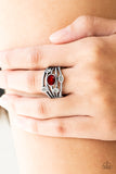 Paparazzi "Cosmic Combo" Red Ring Paparazzi Jewelry